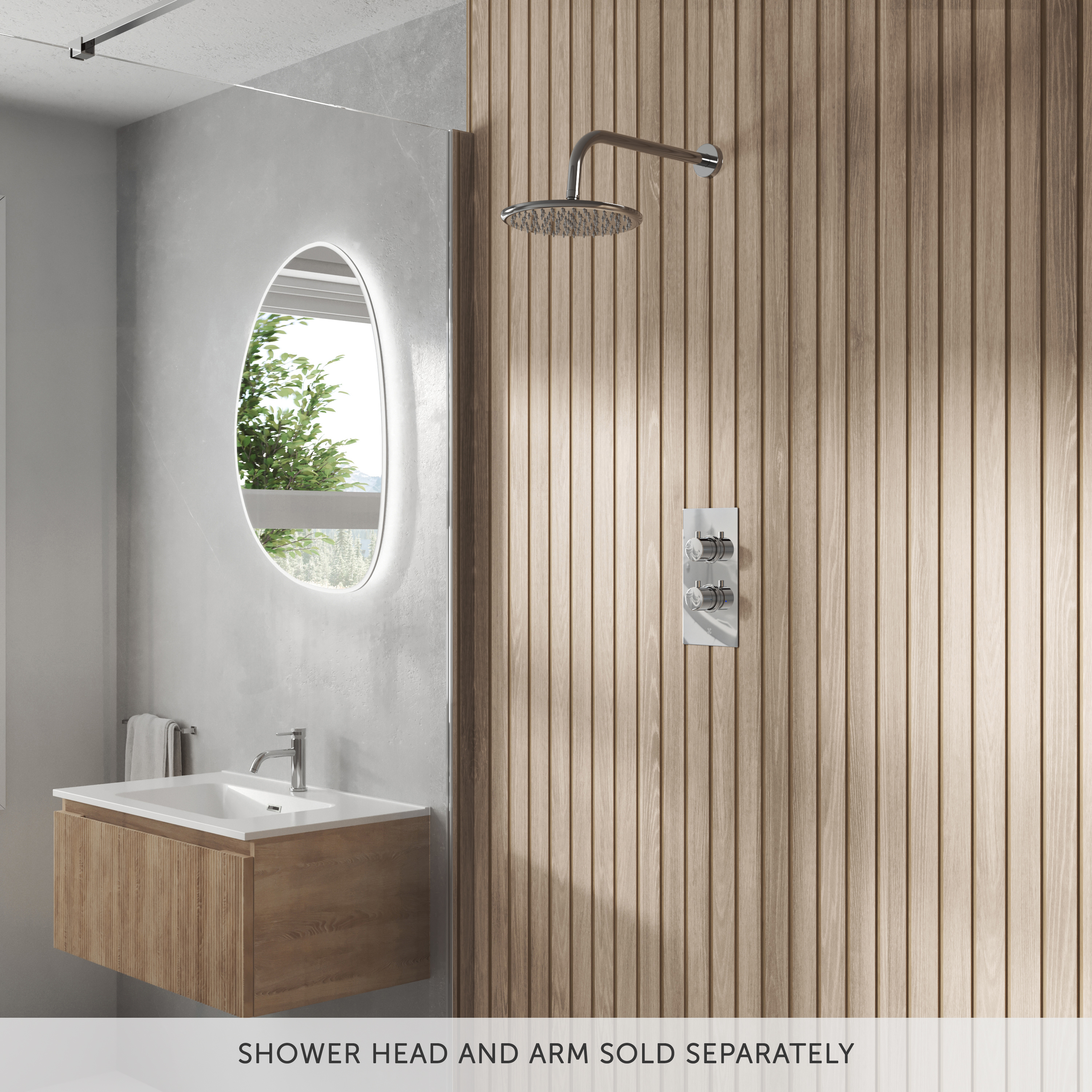 Core 1 Outlet Thermostatic Concealed Shower Valve