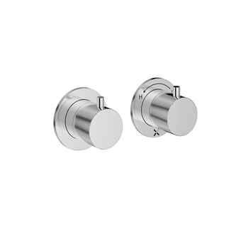 Crosswater Module 3 Outlet 2 Handle Concealed Thermostatic Shower Valve
