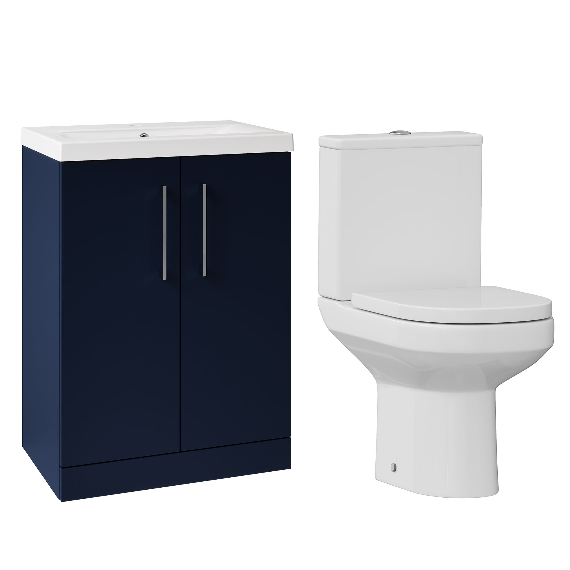 Erin Rimless Toilet & Vanity Unit Bathroom Suite