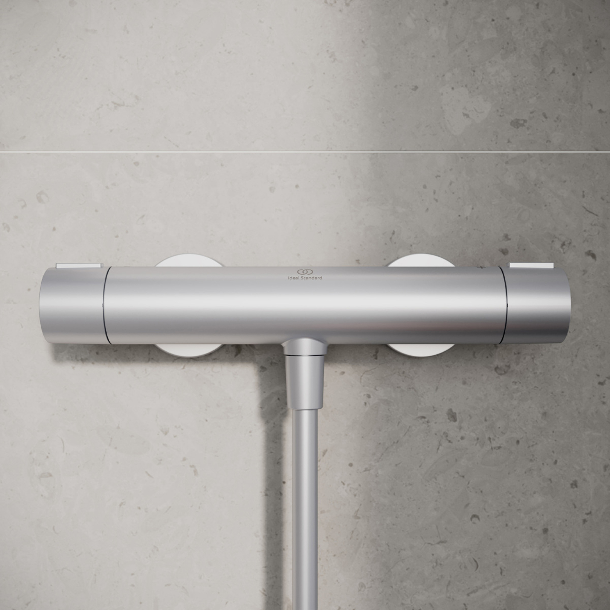 Ideal Standard Ceratherm Alu+ Exposed Thermostatic Bar Shower Valve