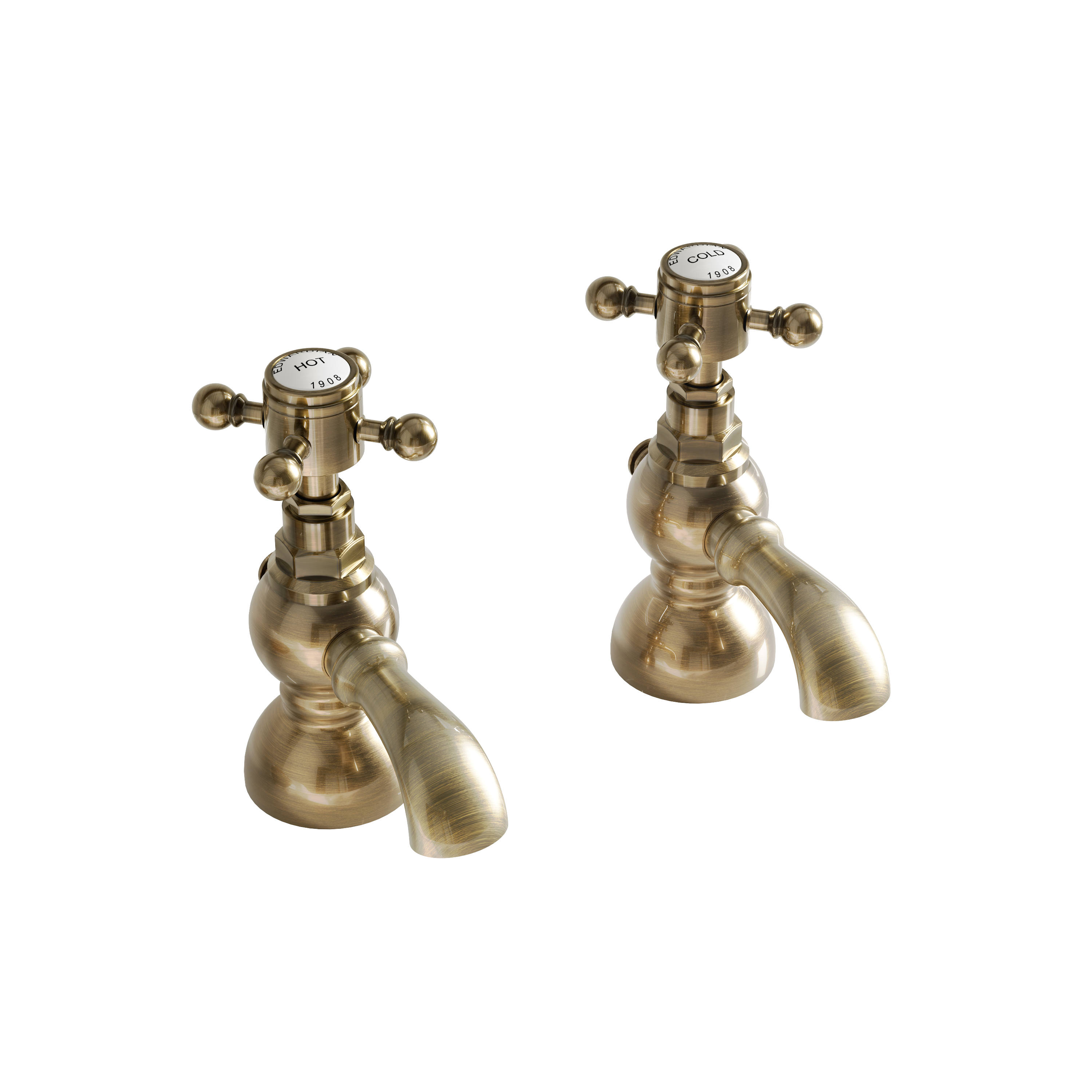 Butler & Rose Eliza Crosshead Basin Pillar Taps