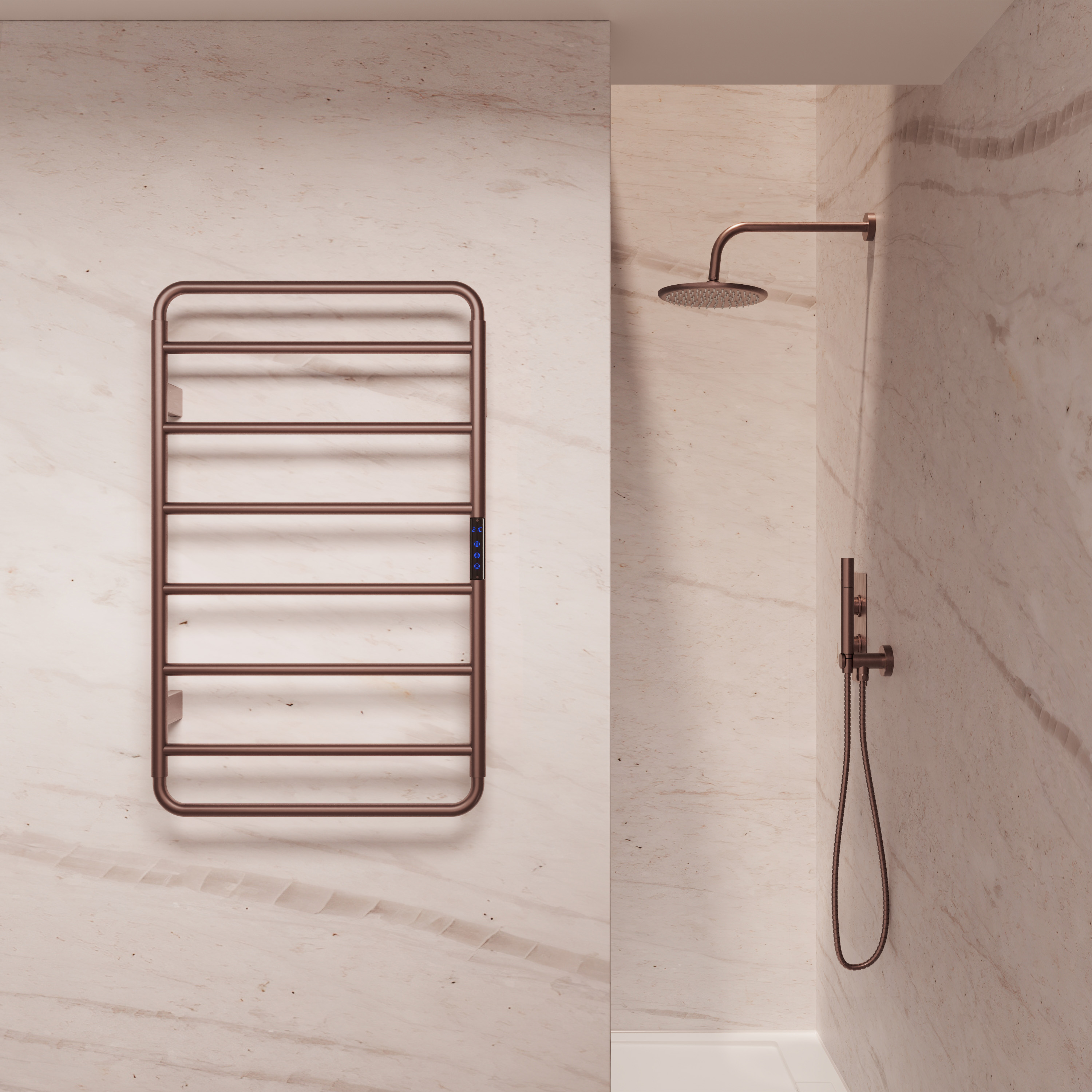 Toasty Muse Electric Heated Towel Rail