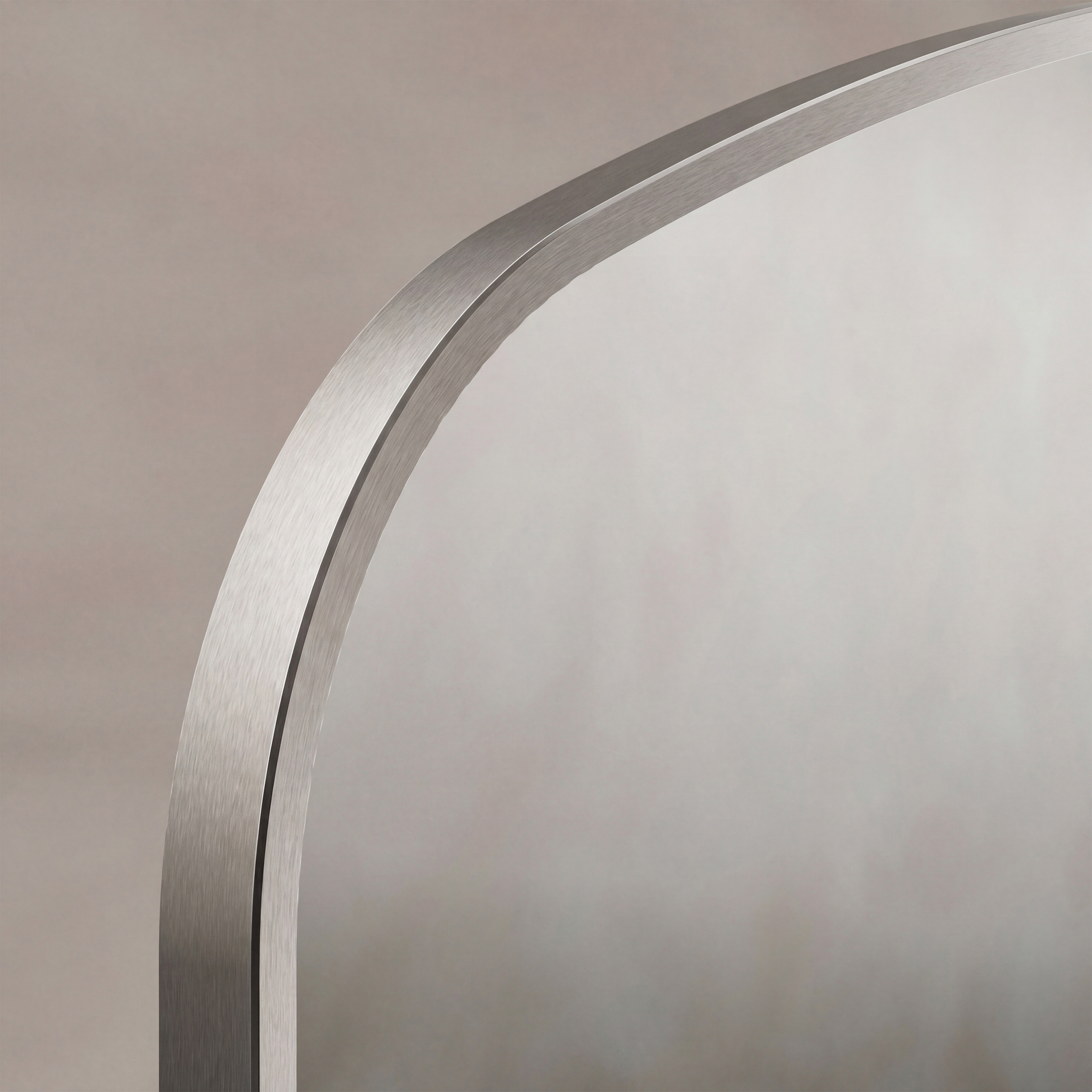 Origins Living Delphine Overmantle Arched Mirror - 1200 x 700mm