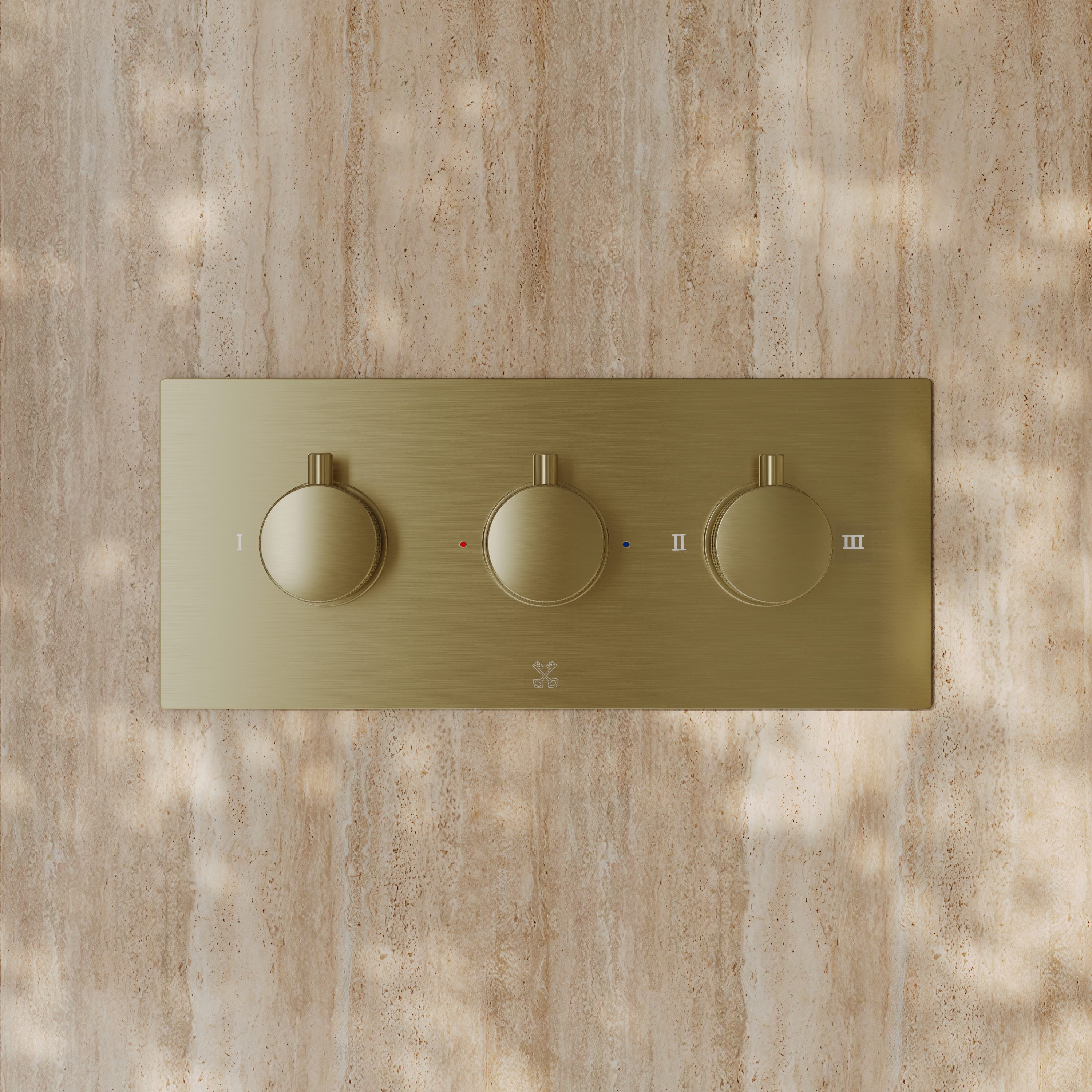 Core 3 Outlet Landscape Thermostatic Concealed Shower Valve