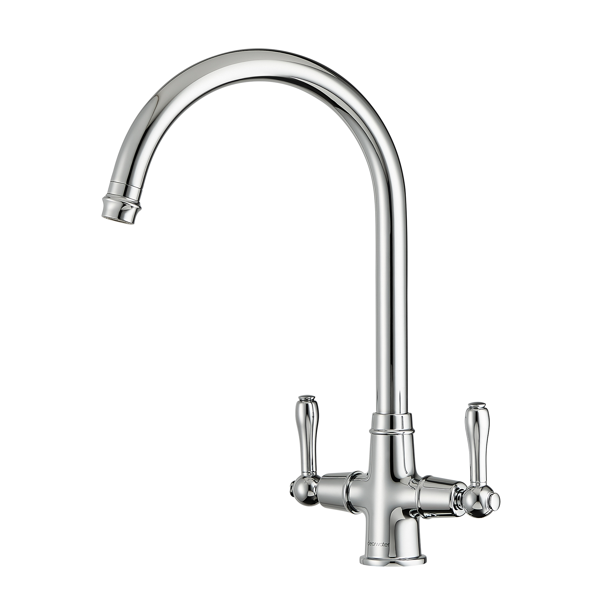 Clearwater Broadway Traditional Twist & Spray Mono Kitchen Mixer Tap