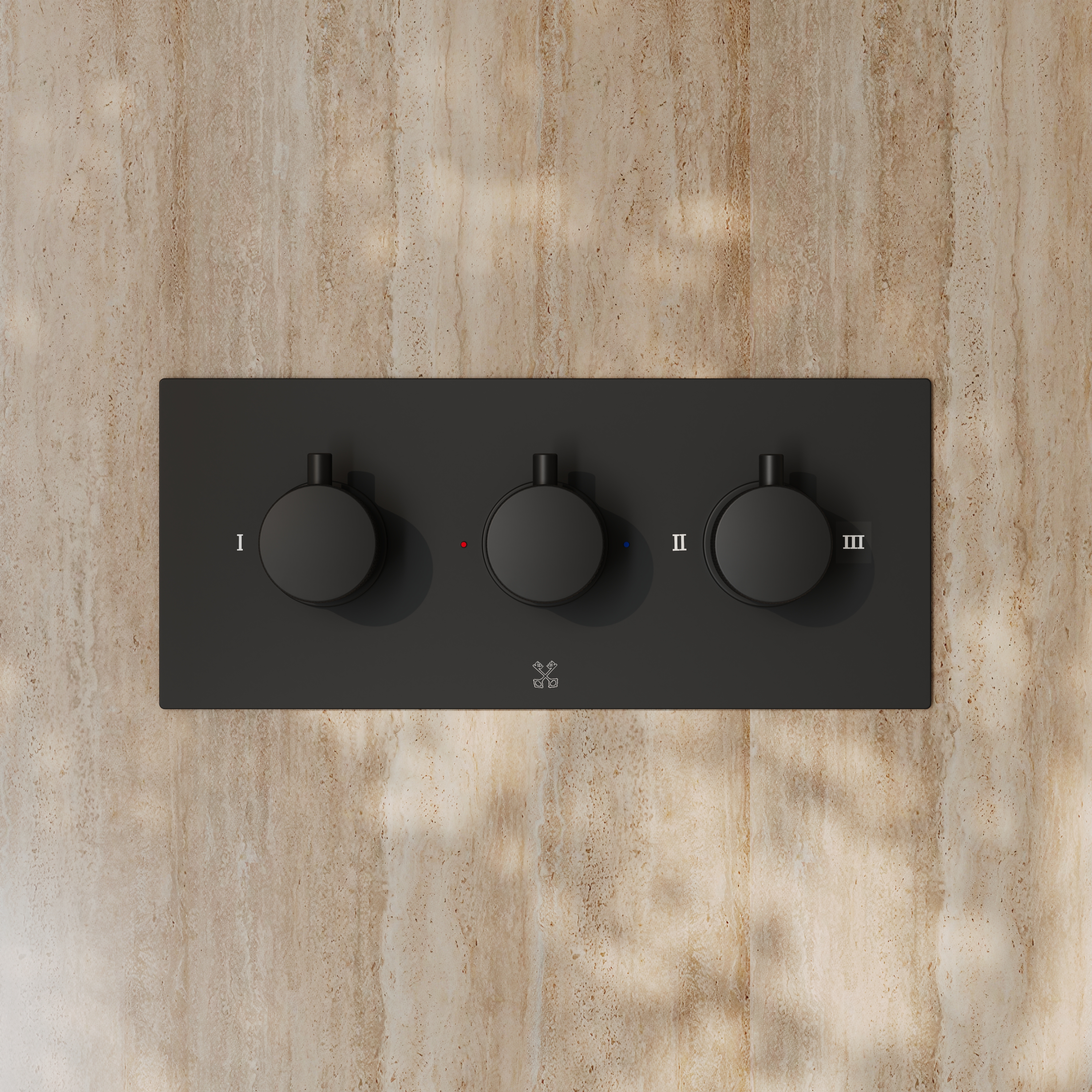 Core 3 Outlet Landscape Thermostatic Concealed Shower Valve