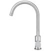 Crosswater MPRO Single Lever Mono Kitchen Mixer Tap - Brushed Stainless Steel