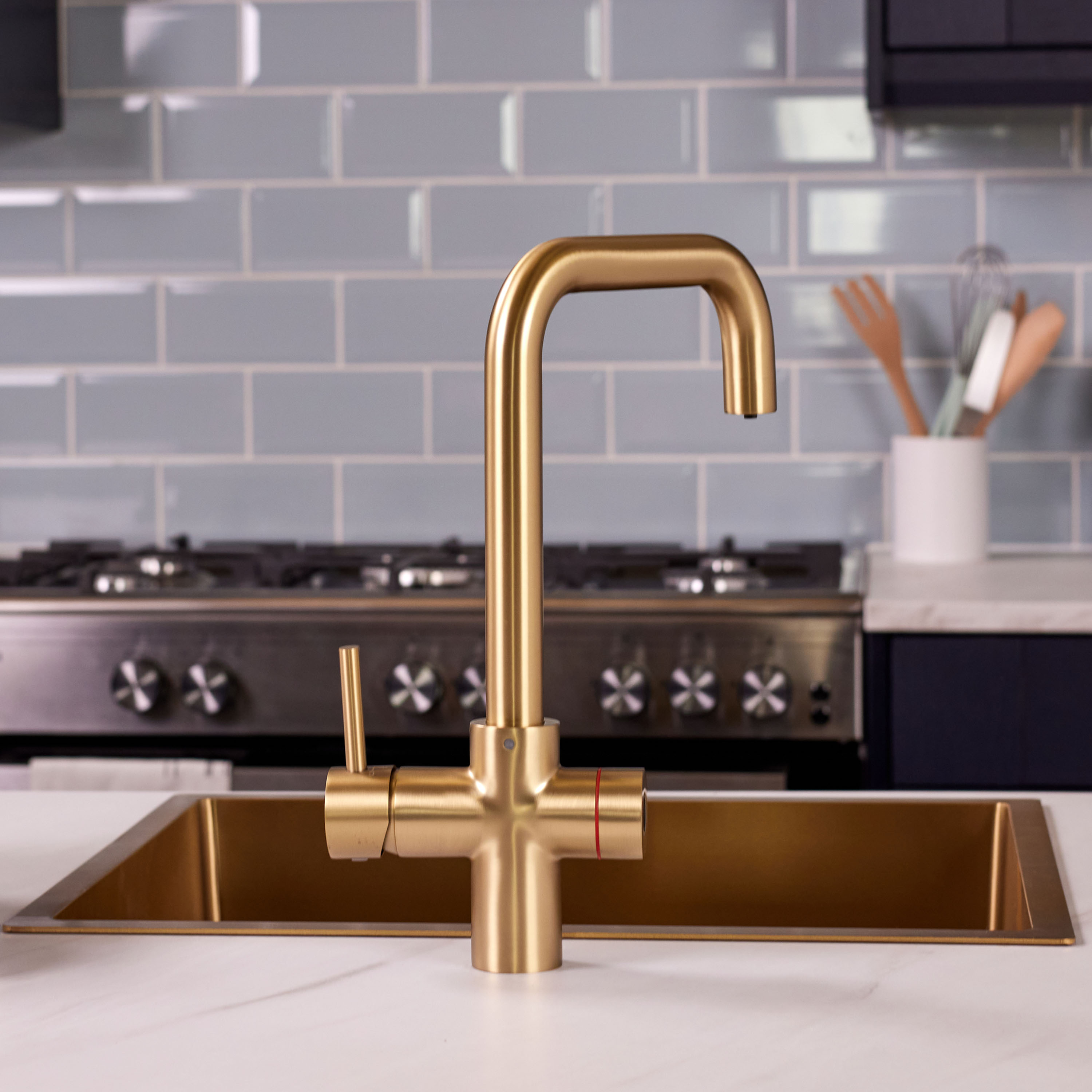 Vellamo Biometric 4-in-1 Fingerprint Instant Boiling Water Tap with WRAS-Approved Boiler & Filter