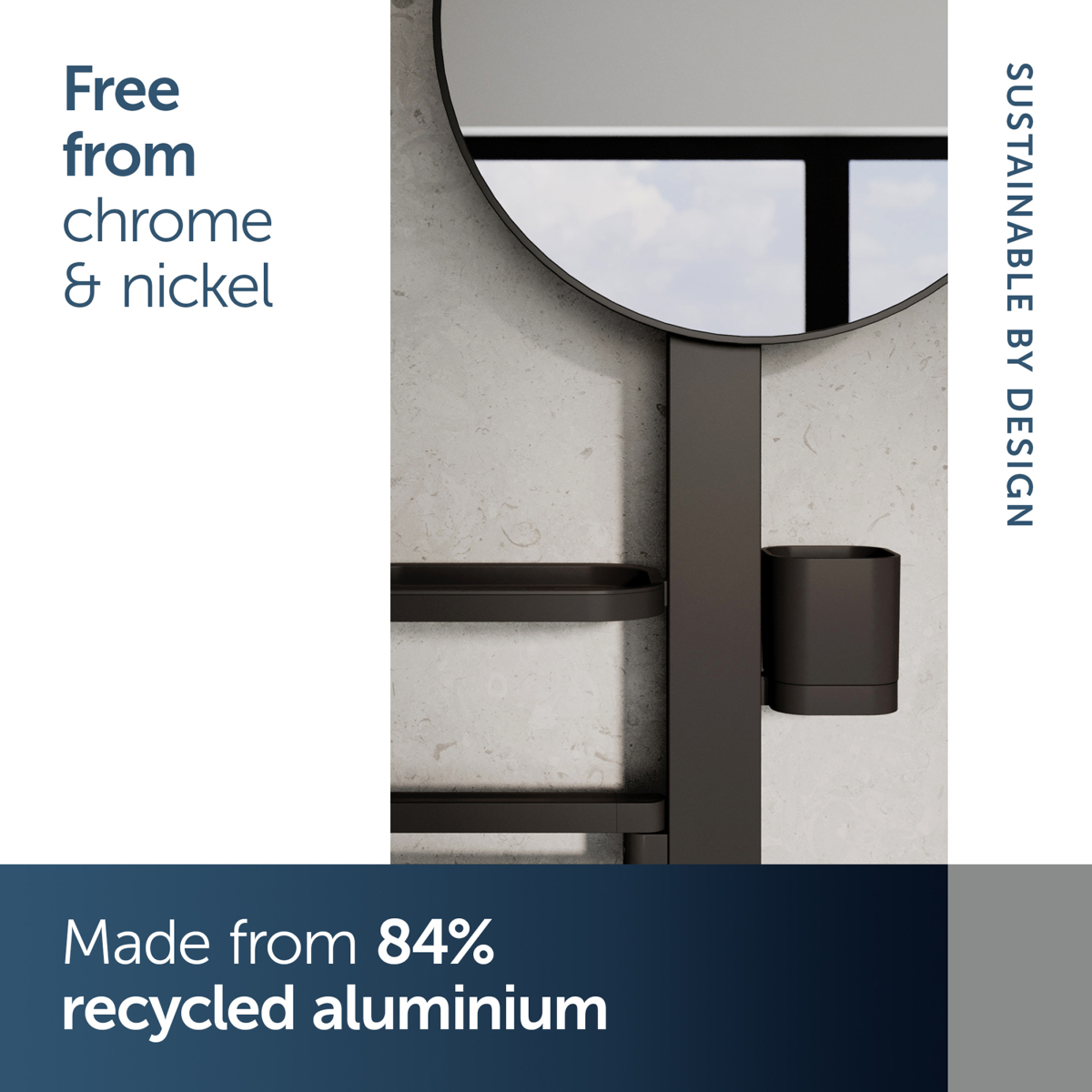 Ideal Standard Alu+ 320mm Mirror & Beauty Bar