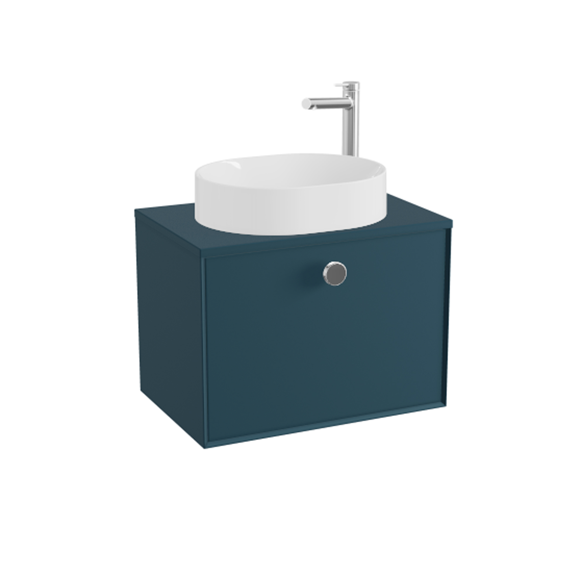 Vado Safari 600mm Wall Hung Vanity Unit & Worktop