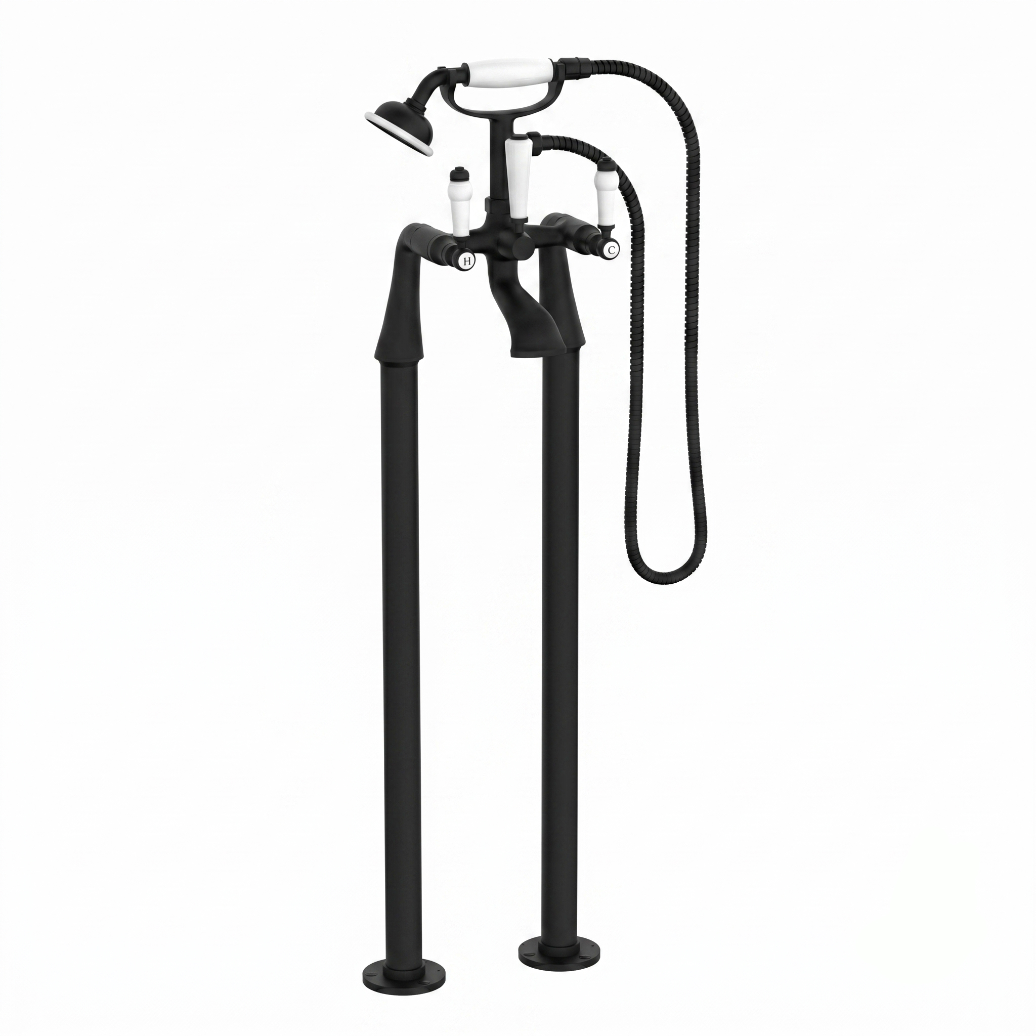 Butler & Rose Eliza Lever Freestanding Bath Shower Mixer Tap