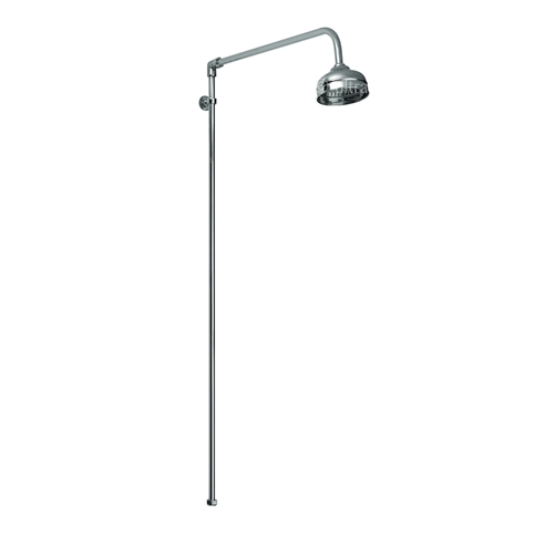 nuie Traditional Rigid Riser Kit with Overhead Shower