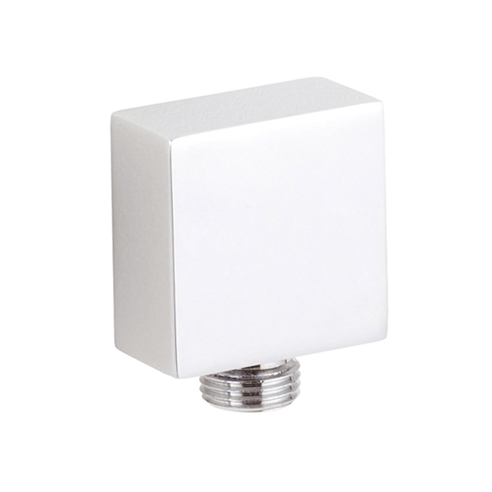 Drench Modern Square Chrome-Plated Solid Brass Outlet Elbow