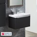 Harbour Alchemy 500mm Wall Hung Vanity Unit & Basin - Anthracite Grey