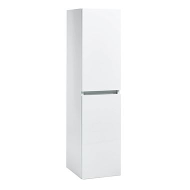 Harbour Alchemy 1200mm Tall Wall Mounted Cabinet - Gloss White