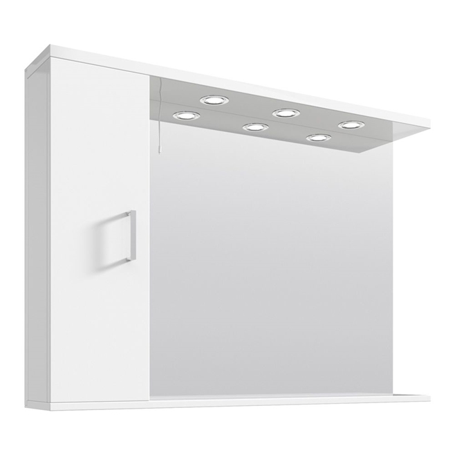 Vellamo Alpine 1050mm Illuminated Mirror Cabinet