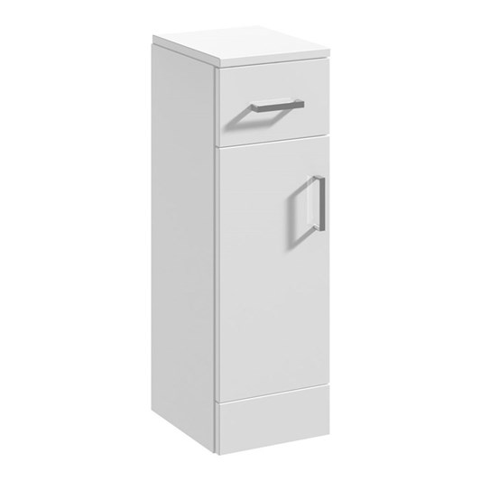 Vellamo Alpine 250mm White Storage Cupboard