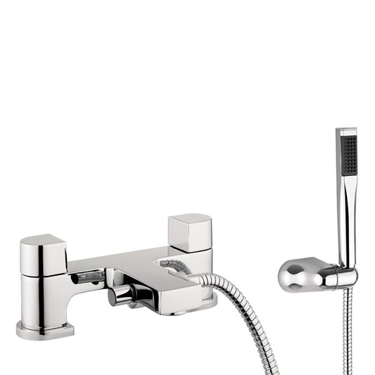 Proflow Altera Deck Mounted Bath Shower Mixer with Handset Kit