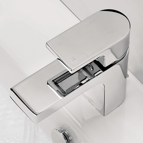 Proflow Altera Basin Mixer Tap with Clicker Waste