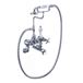 Burlington Anglesey Wall Mounted Bath Mixer with Shower Handset & 'S' Adjuster