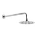 Vado Aquablade Slim Line Easy Clean Round Shower Head with Shower Arm 200mm (8")