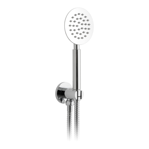 Vado Aquablade Round Mini Shower Kit With Integrated Outlet And Bracket