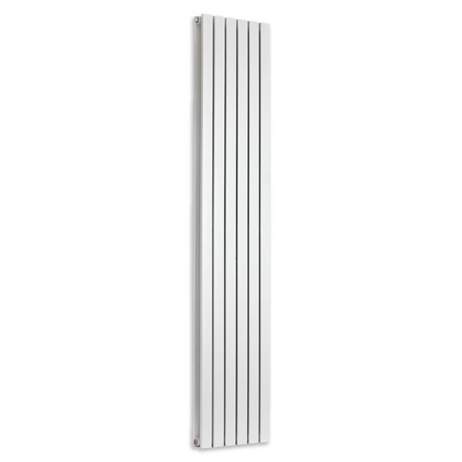 Brenton Flat Double Panel Vertical Radiator - 1800 x 360mm - White
