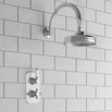 Butler & Rose Traditional Round Shower Head - 200mm