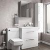 Vellamo Aspire Back to Wall WC Toilet Unit - Gloss White