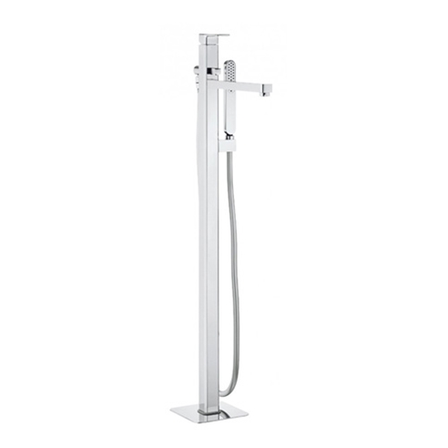 Crosswater Atoll Floor Standing Bath Shower Mixer with Shower Kit