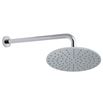 Vado Air Injection Round Aerated Shower Head 200mm With Arm