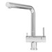 Caple Atmore Puriti Twin Lever Mono Kitchen Mixer & Cold Filtered Water Tap - Chrome