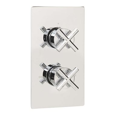 Sagittarius Avant 1 Outlet Concealed Thermostatic Shower Valve (ABS Plate)