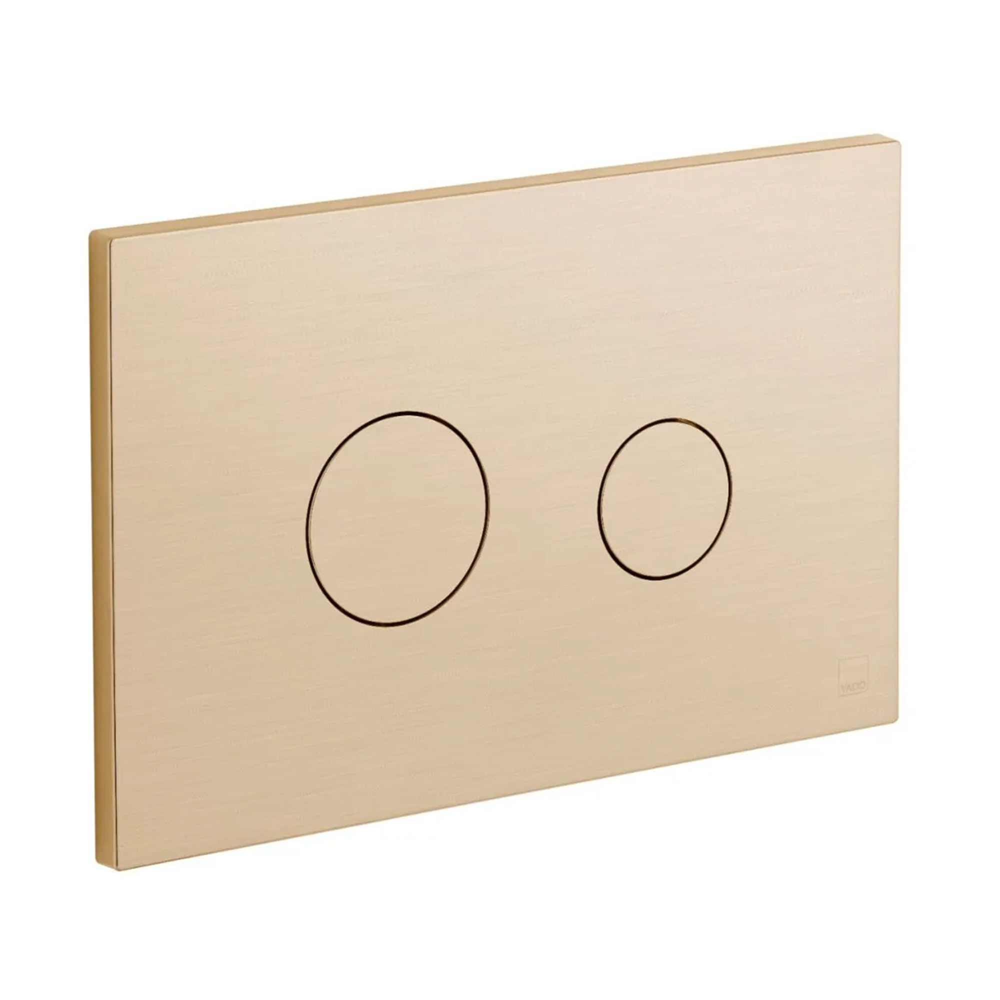 Vado Individual Pneumatic Round Button Flush Plate