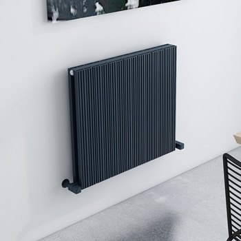 Carisa Monza Double Panel Horizontal Aluminium Radiator | Tap Warehouse
