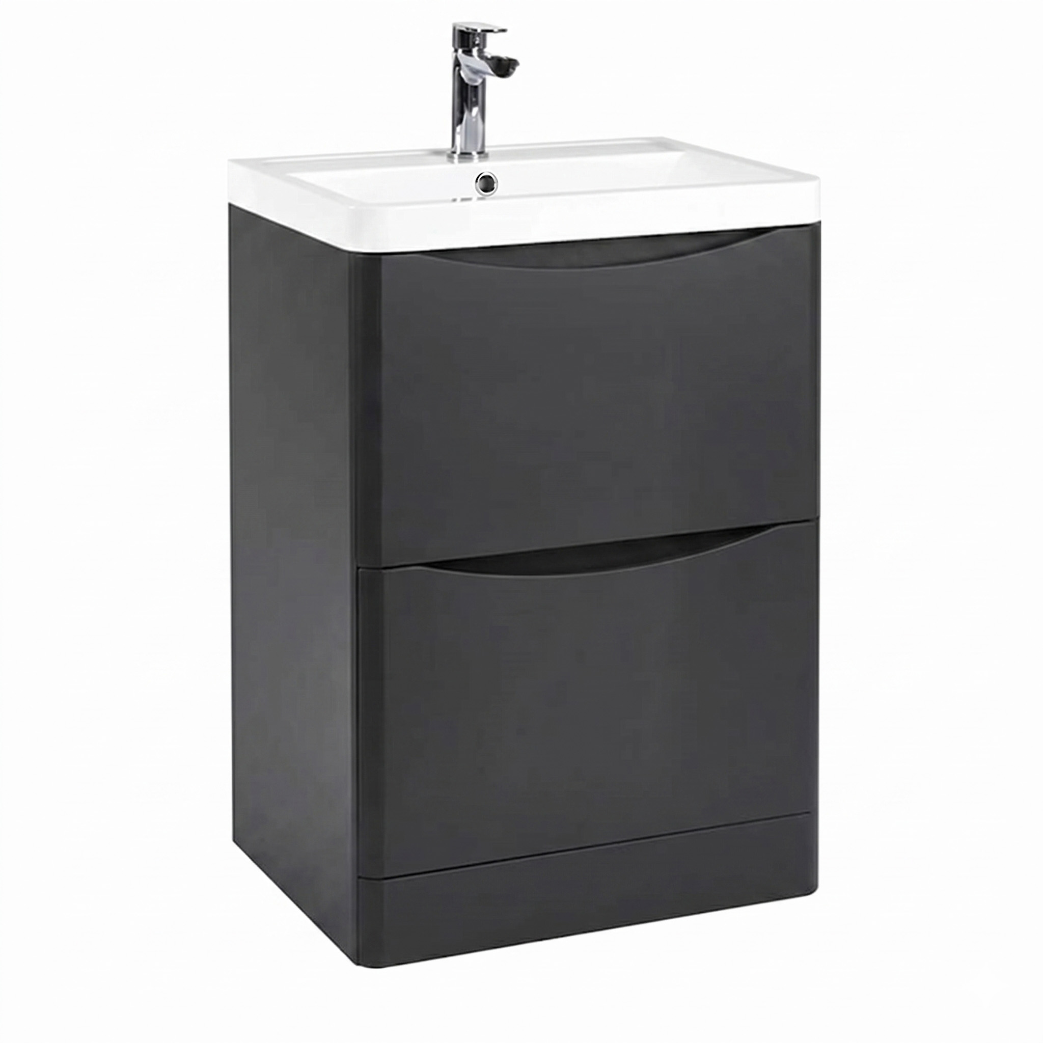 Harbour Clarity 600mm Floorstanding Vanity Unit & Basin