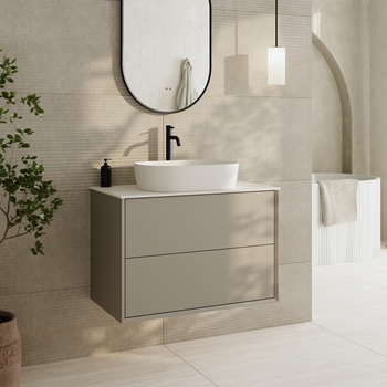 Oslo 800mm Wall Mounted Vanity Unit Sintered Stone Countertop Tap oslo-800mm-wall-mounted-vanity-unit-sintered-stone-countertop-tap