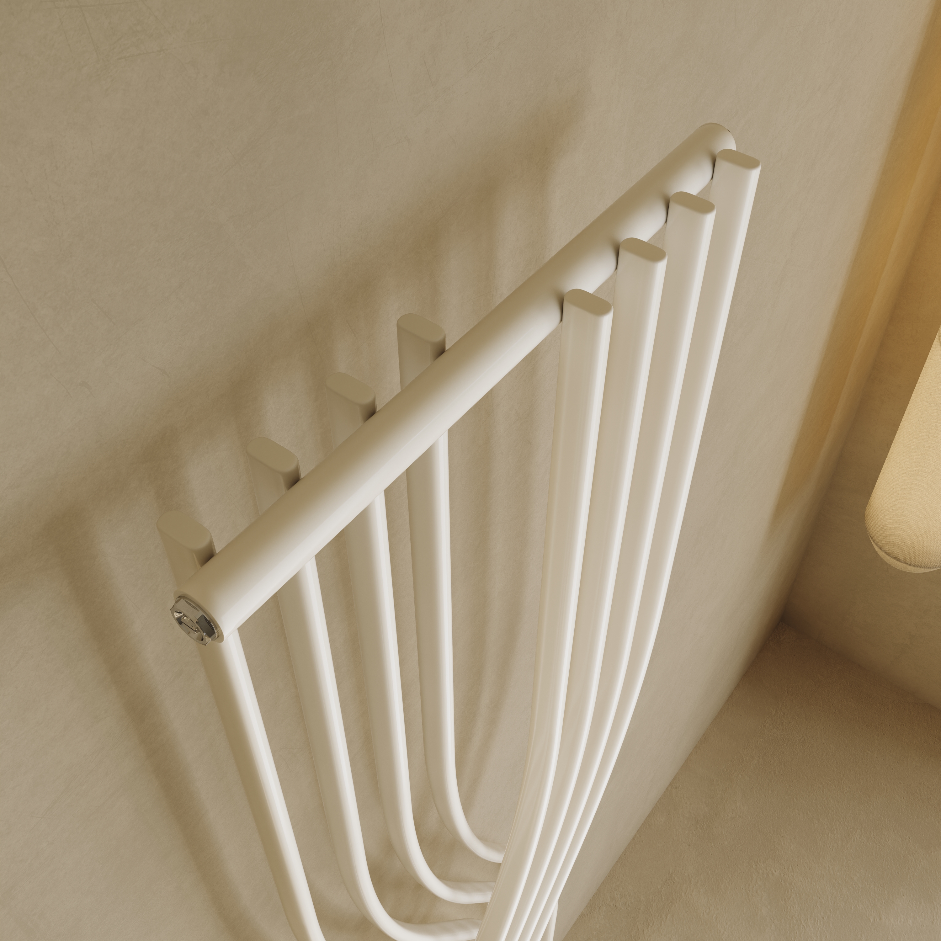 Toasty Embrace White Vertical Radiator - 1775 x 450mm