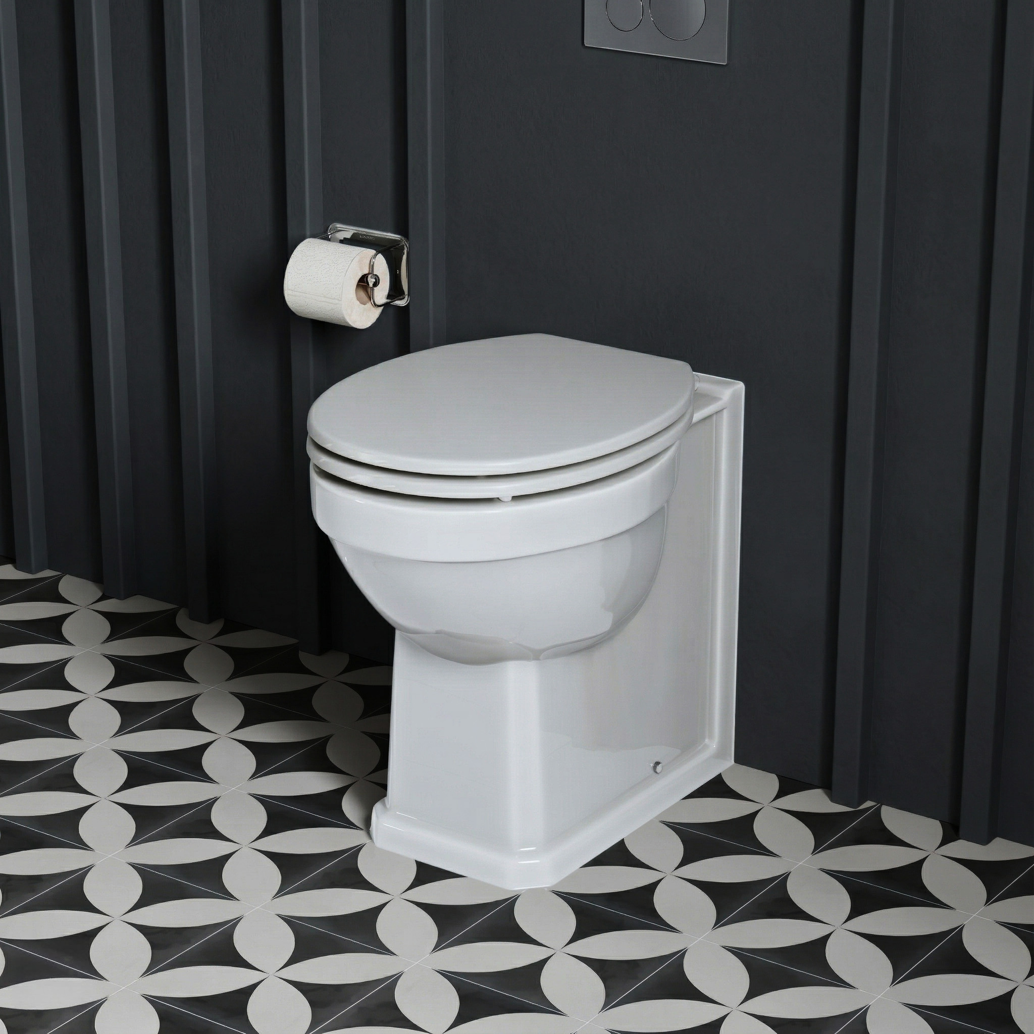 Butler & Rose Catherine Comfort Height Back To Wall Toilet (Excluding Seat)