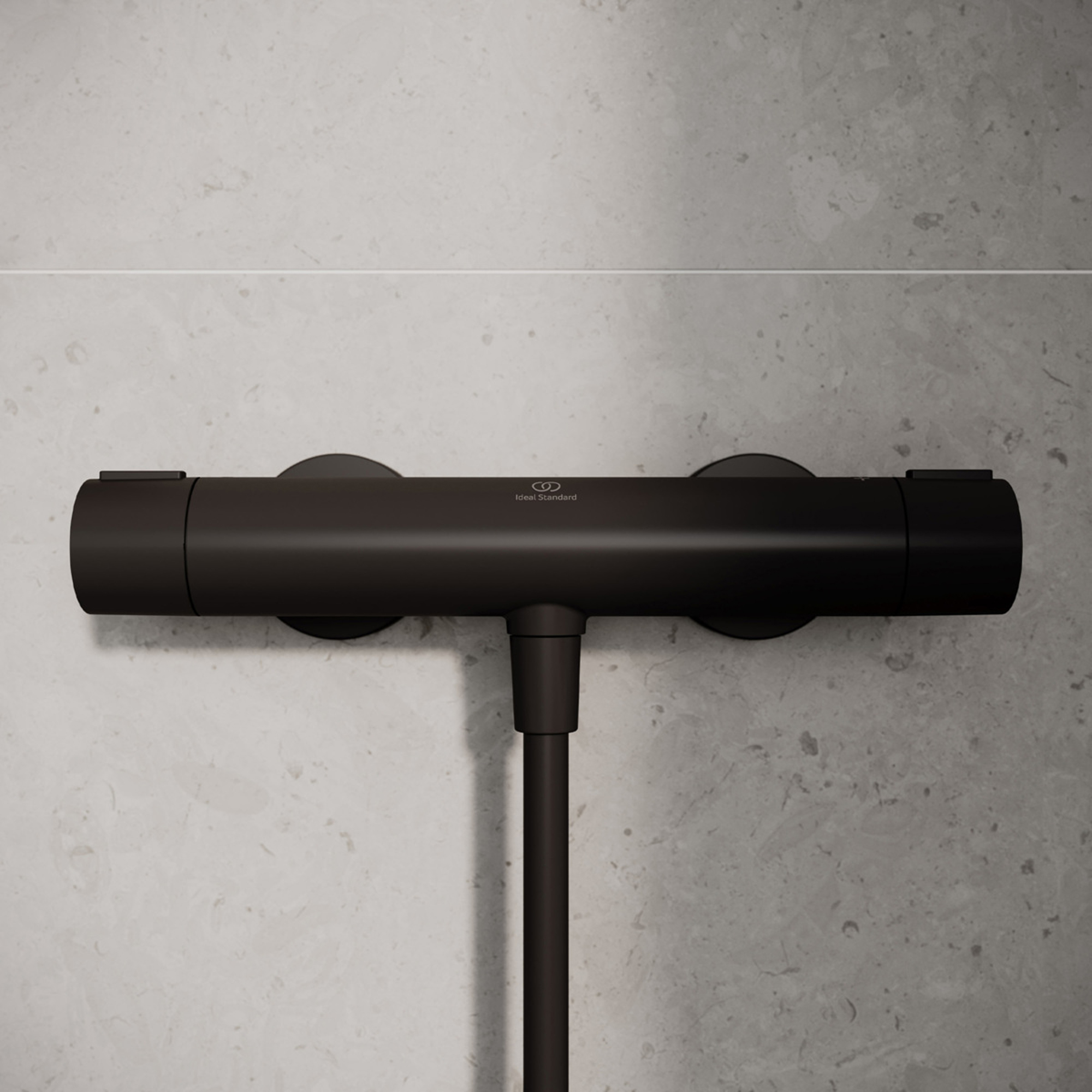 Ideal Standard Ceratherm Alu+ Exposed Thermostatic Bar Shower Valve
