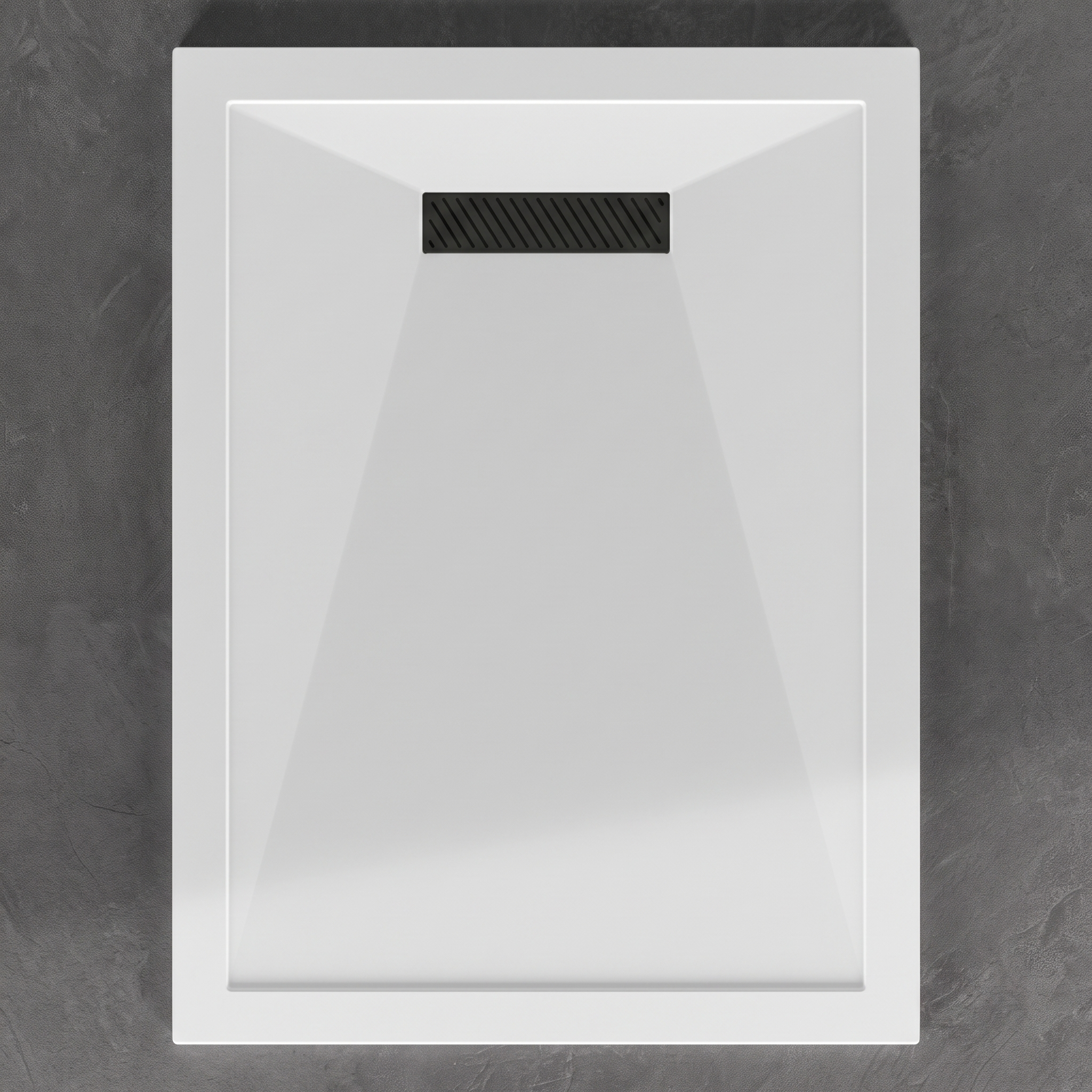 Harbour Linear 25mm Luxury Stone Rectangular Shower Tray - 9 Sizes