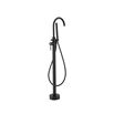 Harbour Clarity Matt Black Floorstanding Bath Shower Mixer & Shower Kit