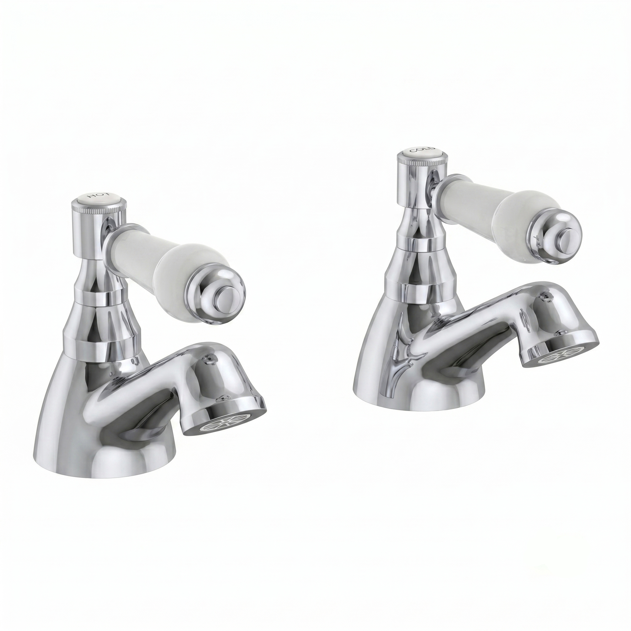 Butler & Rose Eliza Lever Bath Pillar Taps