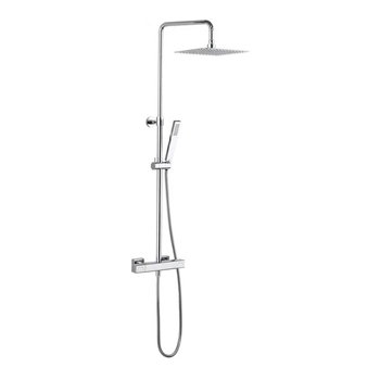 Crosswater Atoll Square Thermostatic Multifunction Shower Kit
