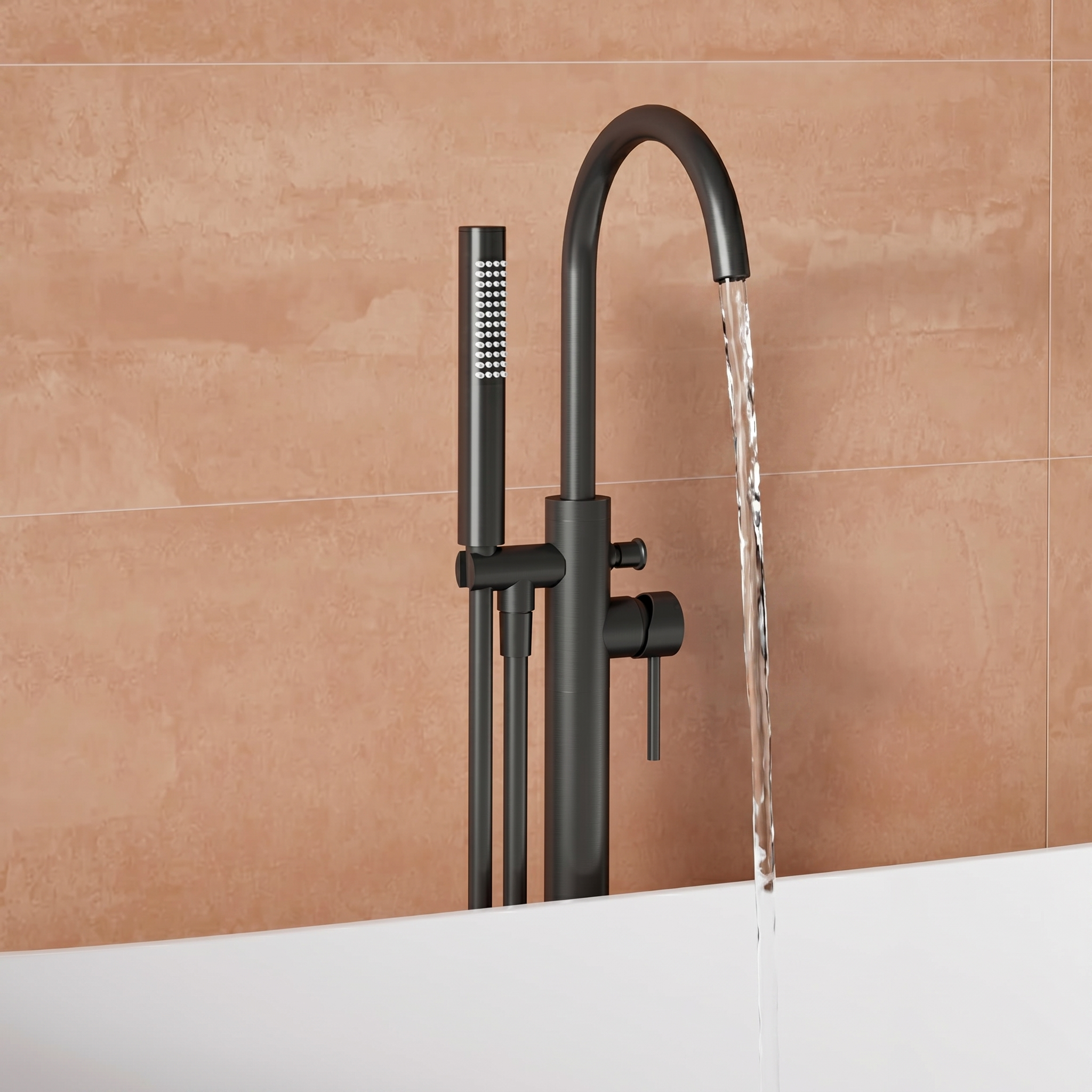 Harbour Clarity Freestanding Bath Shower Mixer Tap