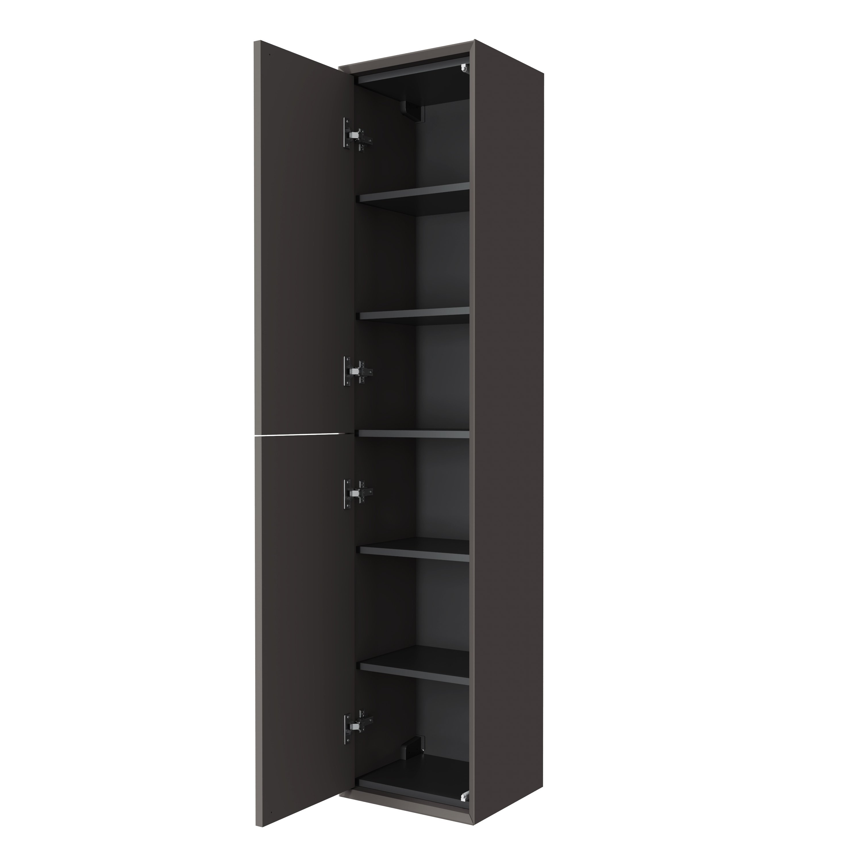 Oslo 1600mm Tall Wall Mounted Storage Unit