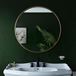 Bathroom Origins Docklands Round Mirror - 600mm - Brushed Brass