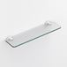 Sonia Tecno Project White Glass Shelf 500mm - White