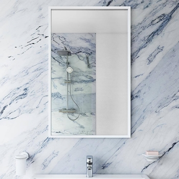 Origins Living Docklands Rectangular Mirror 400x700mm - White