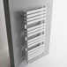Bauhaus Celeste Towel Rail in Soft White Matte - 500 x 1100mm